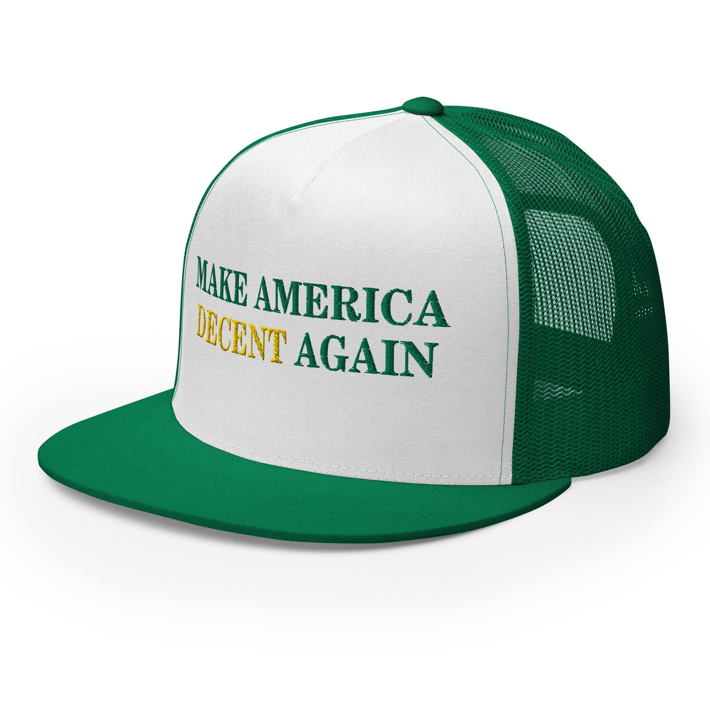 MAKE AMERICA DECENT AGAIN Trucker Hat