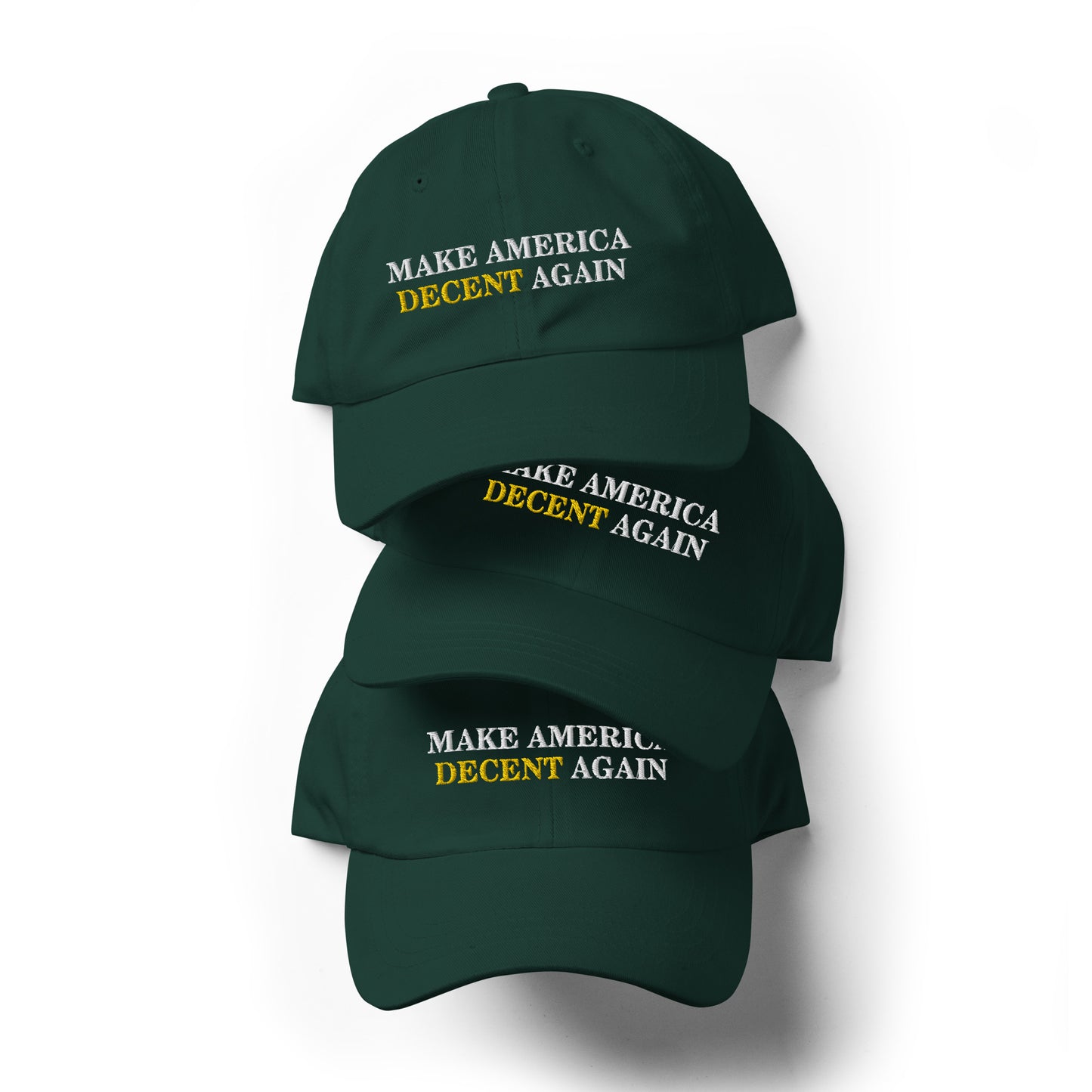 MAKE AMERICA DECENT AGAIN Classic Hat - Green
