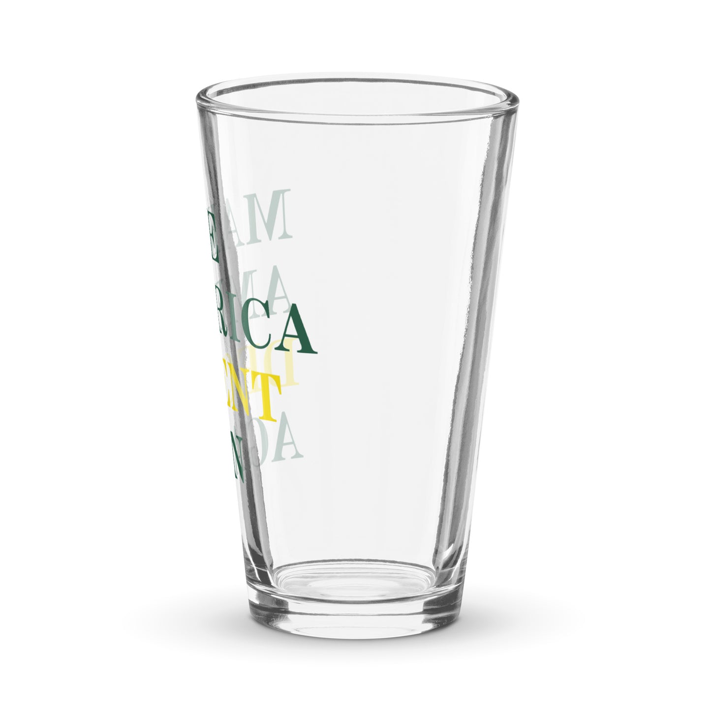 MAKE AMERICA DECENT AGAIN Pint Glass
