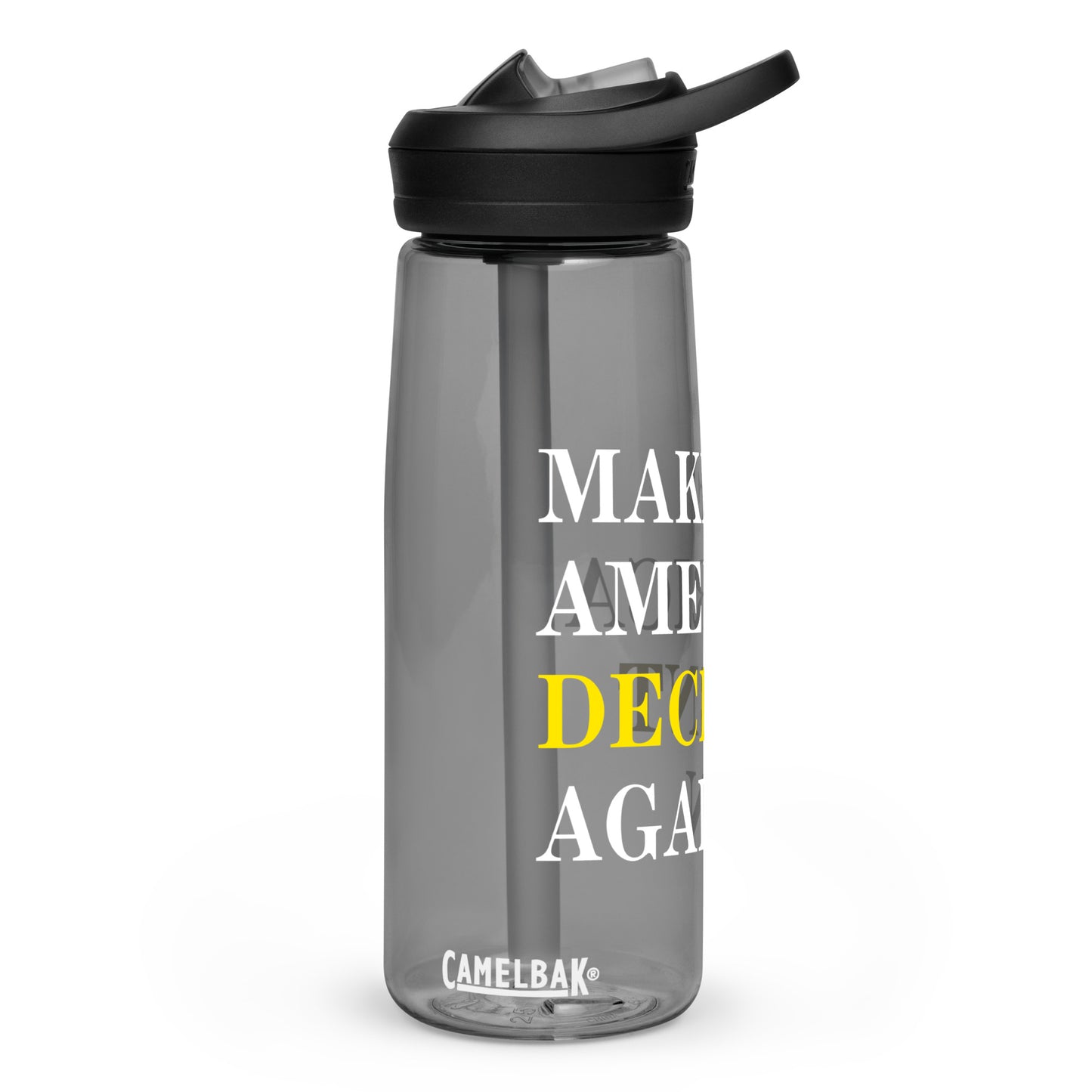 MAKE AMERICA DECENT AGAIN Sports Bottle