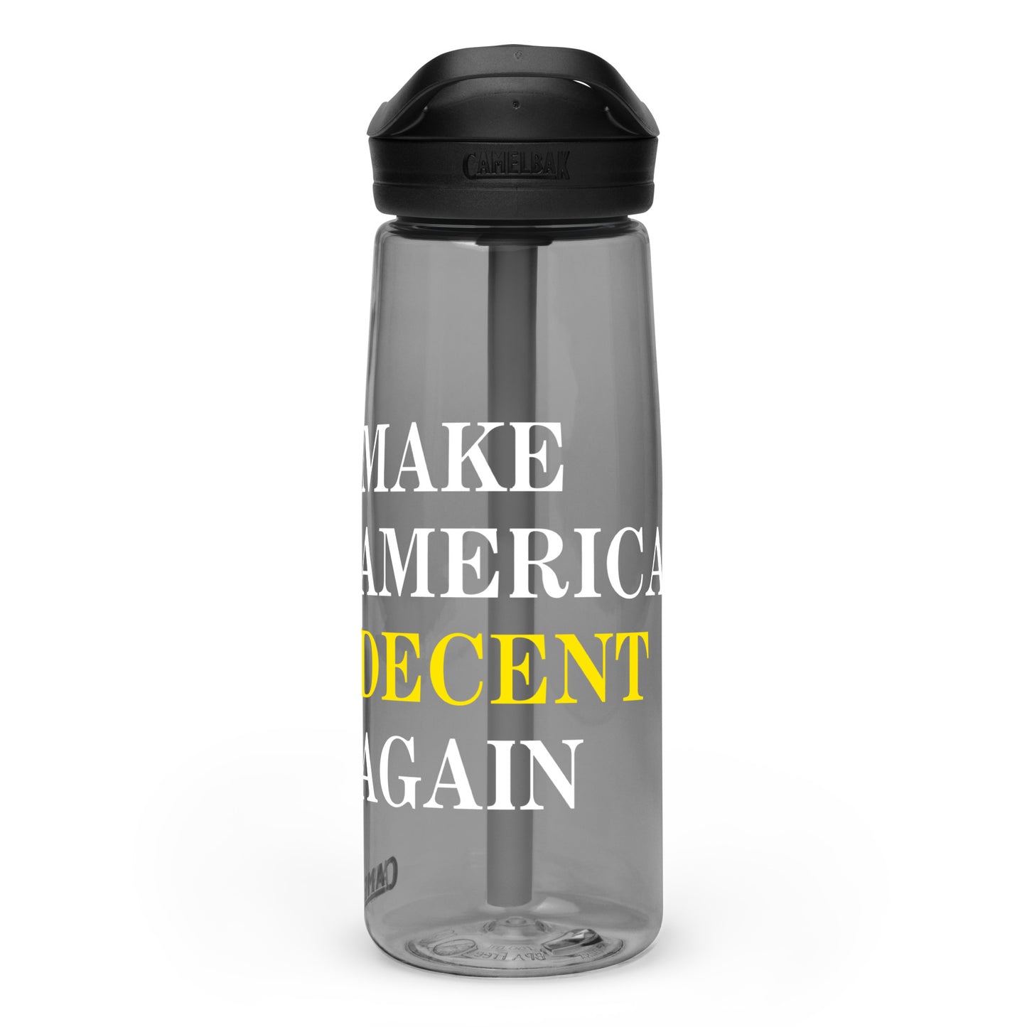 MAKE AMERICA DECENT AGAIN Sports Bottle