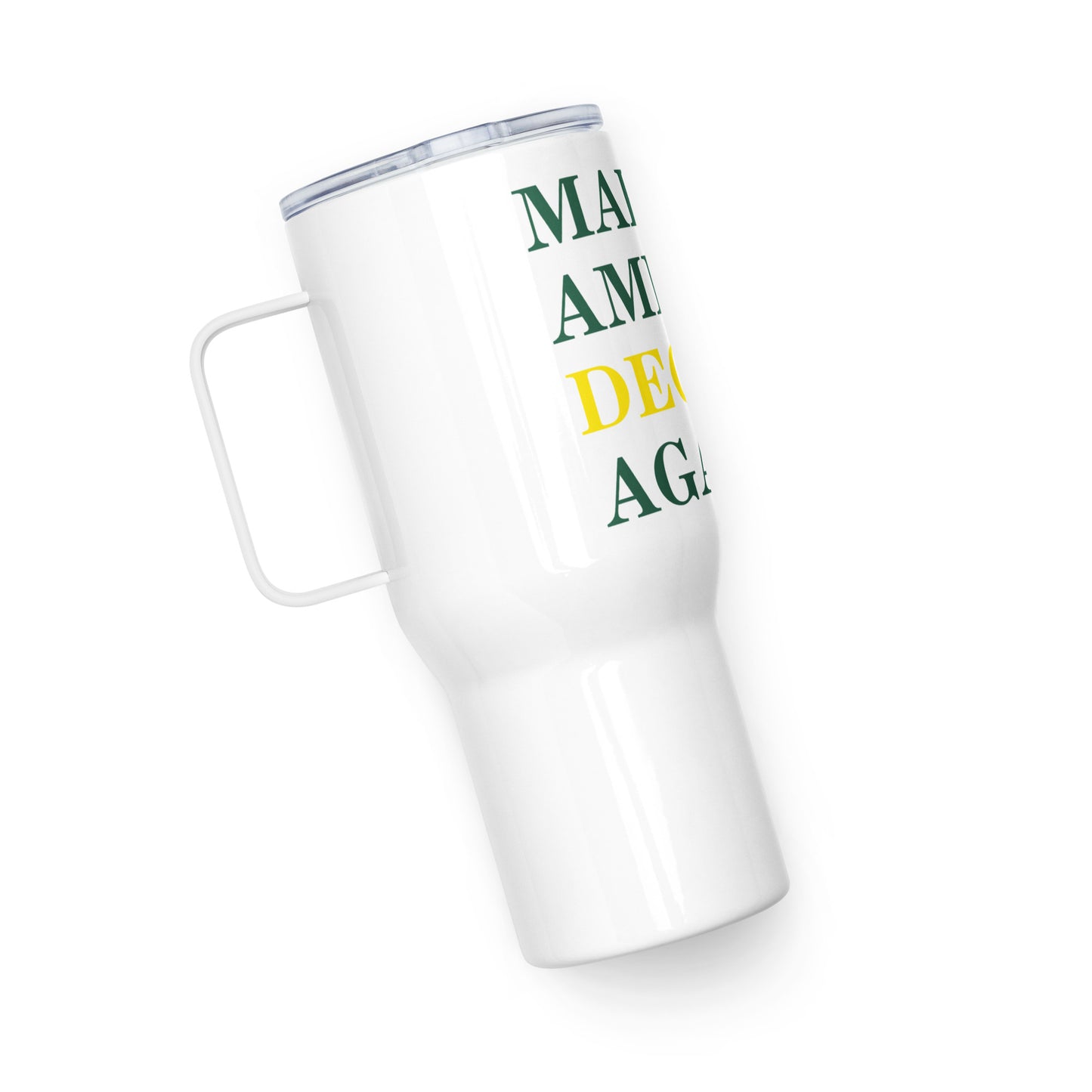 MAKE AMERICA DECENT AGAIN Travel Mug