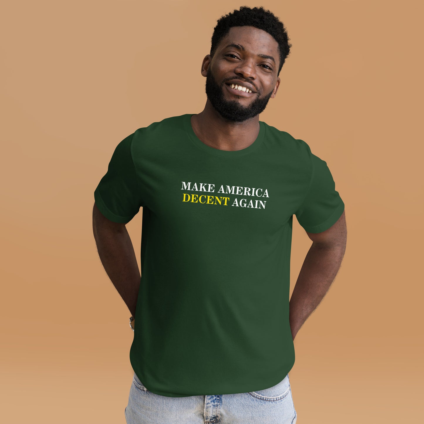 MAKE AMERICA DECENT AGAIN T-Shirt (Green)