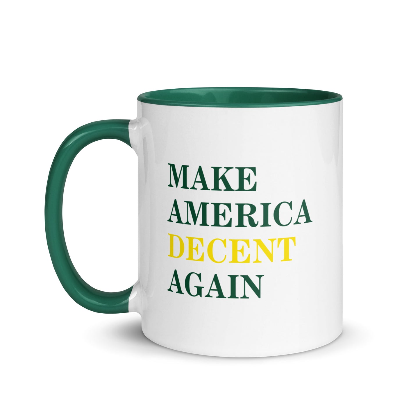 MAKE AMERICA DECENT AGAIN Ceramic Mug