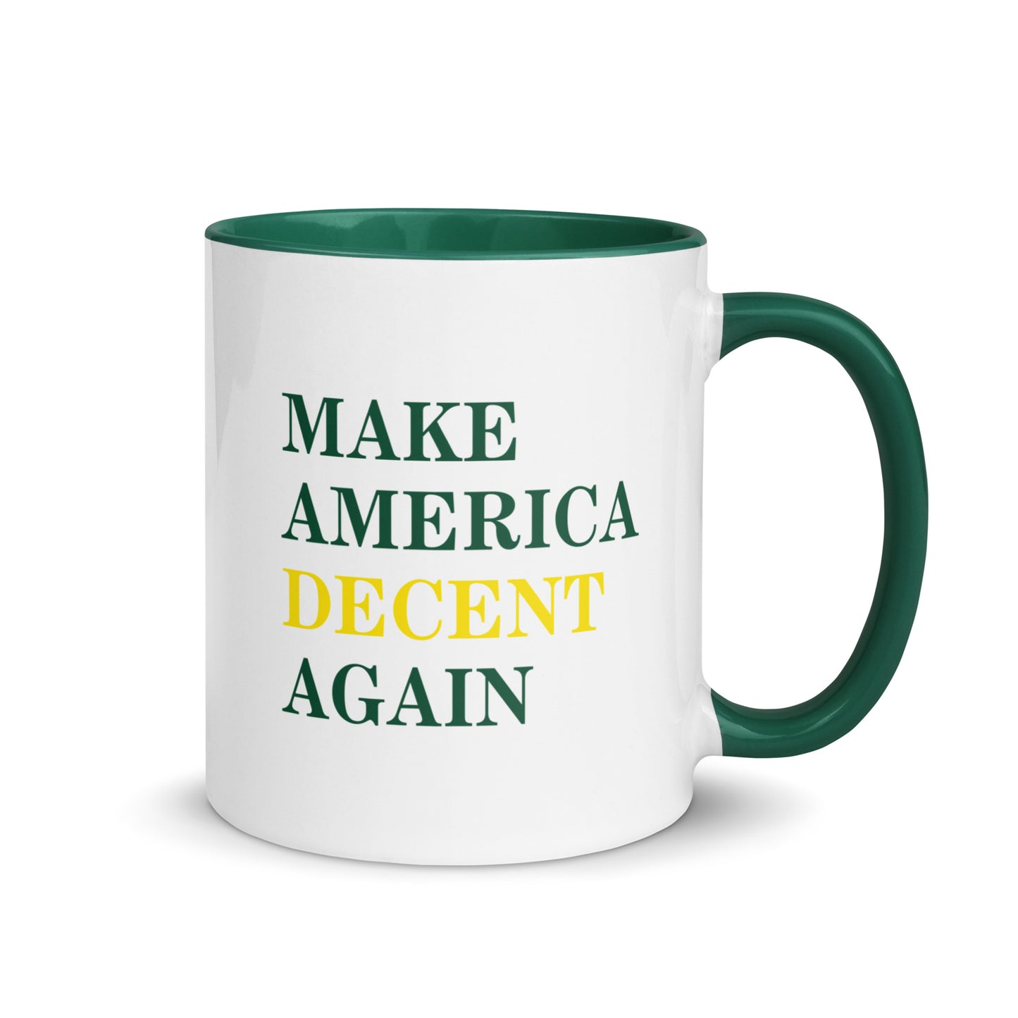 MAKE AMERICA DECENT AGAIN Ceramic Mug