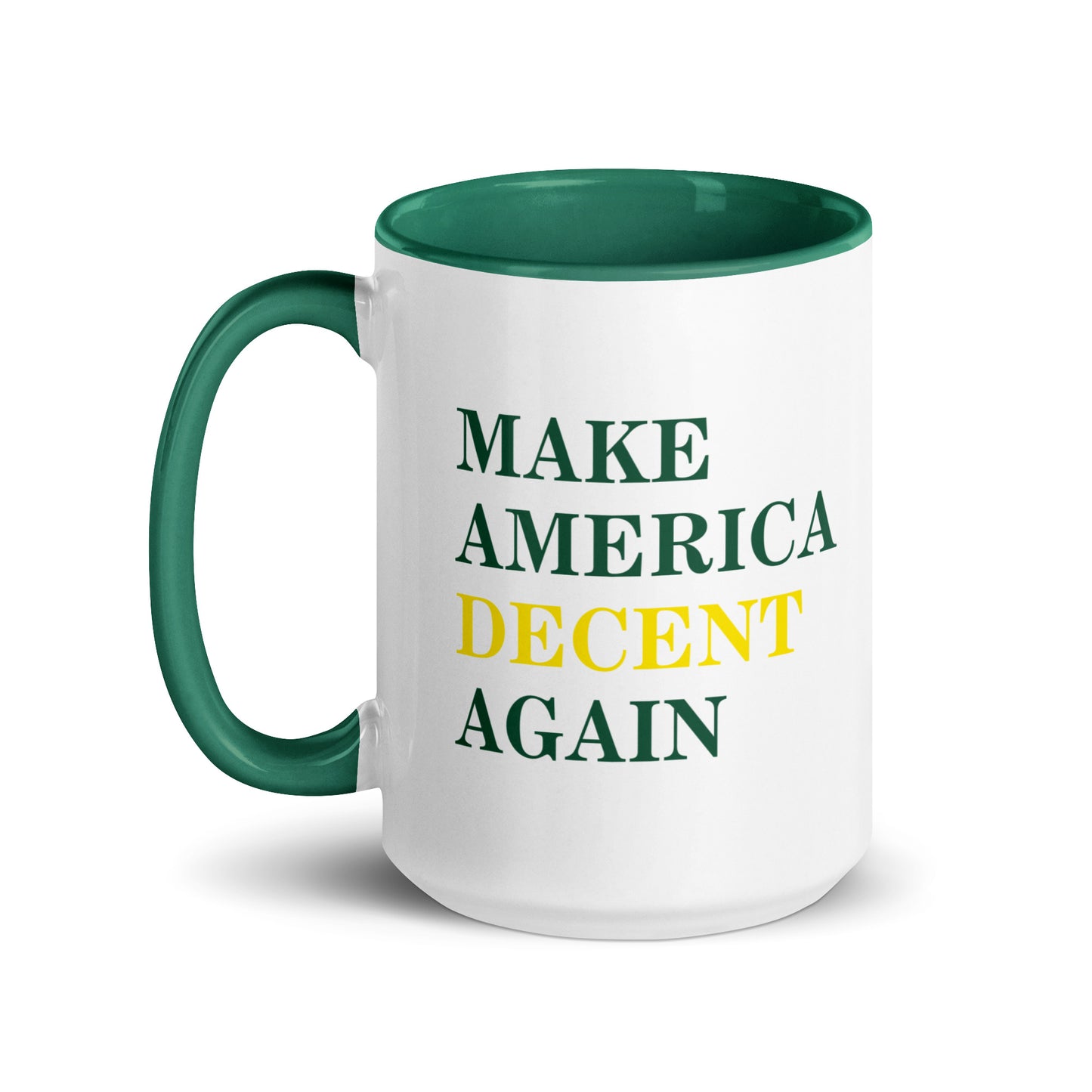 MAKE AMERICA DECENT AGAIN Ceramic Mug